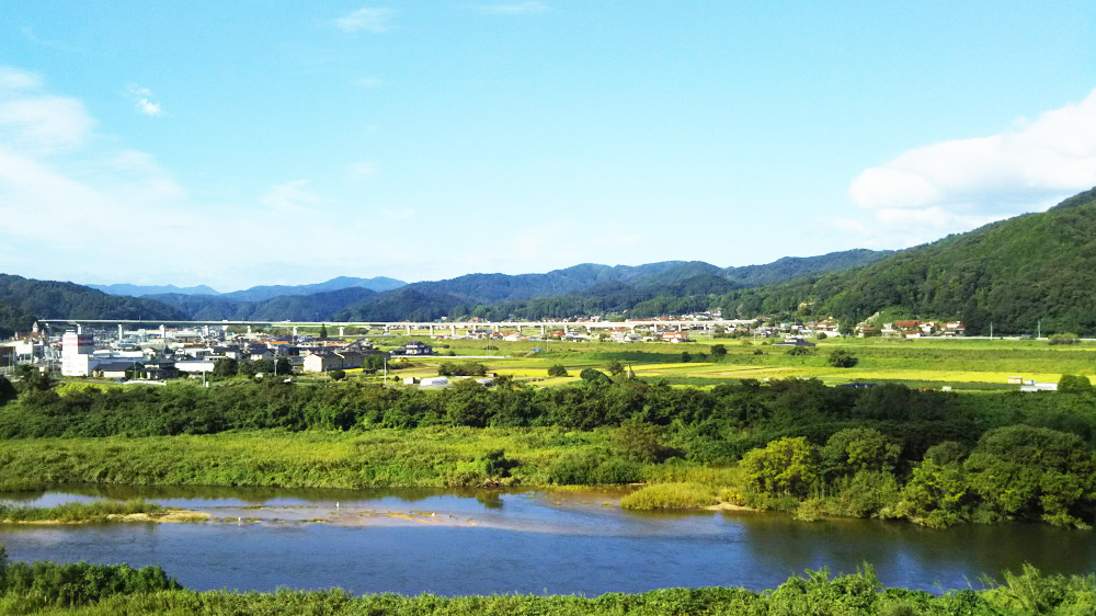 雲南市の街並み